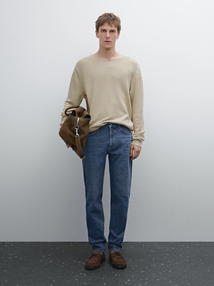 Tapered fit jeans
