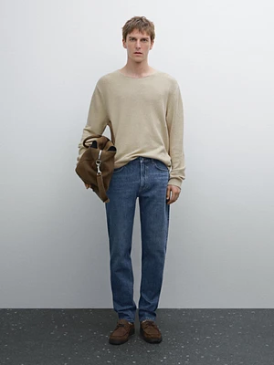 Tapered fit jeans