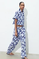 FLORAL PRINT SHORT SLEEVE SHIRT