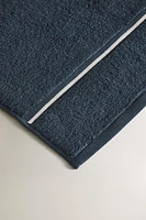 EMBROIDERED TRIM BATH TOWEL