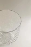 RAISED DESIGN TUMBLER