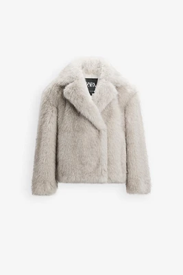 VESTE EFFET FOURRURE ZW COLLECTION