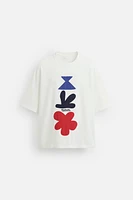GEOMETRIC PATCH T-SHIRT