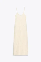 CROCHET STRAPPY DRESS