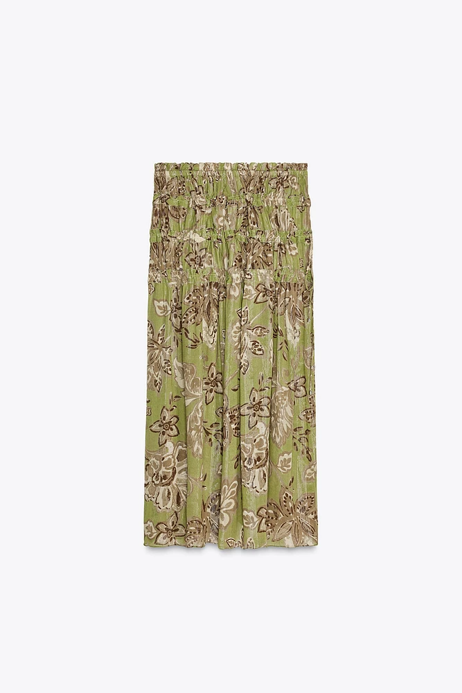 ZW COLLECTION PRINTED SKIRT