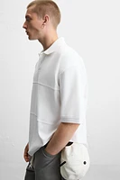 RELAXED FIT PIQUÉ POLO SHIRT
