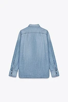 ZW COLLECTION DENIM SHIRT