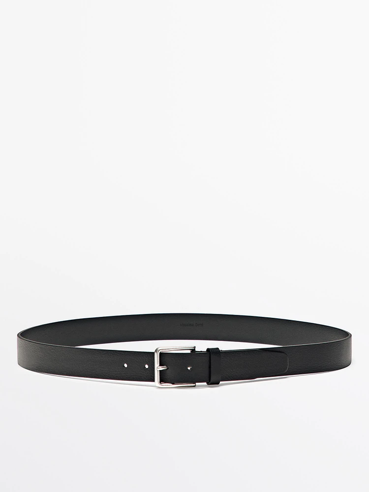 Ceinture en cuir nappa