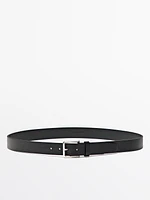 Ceinture en cuir nappa