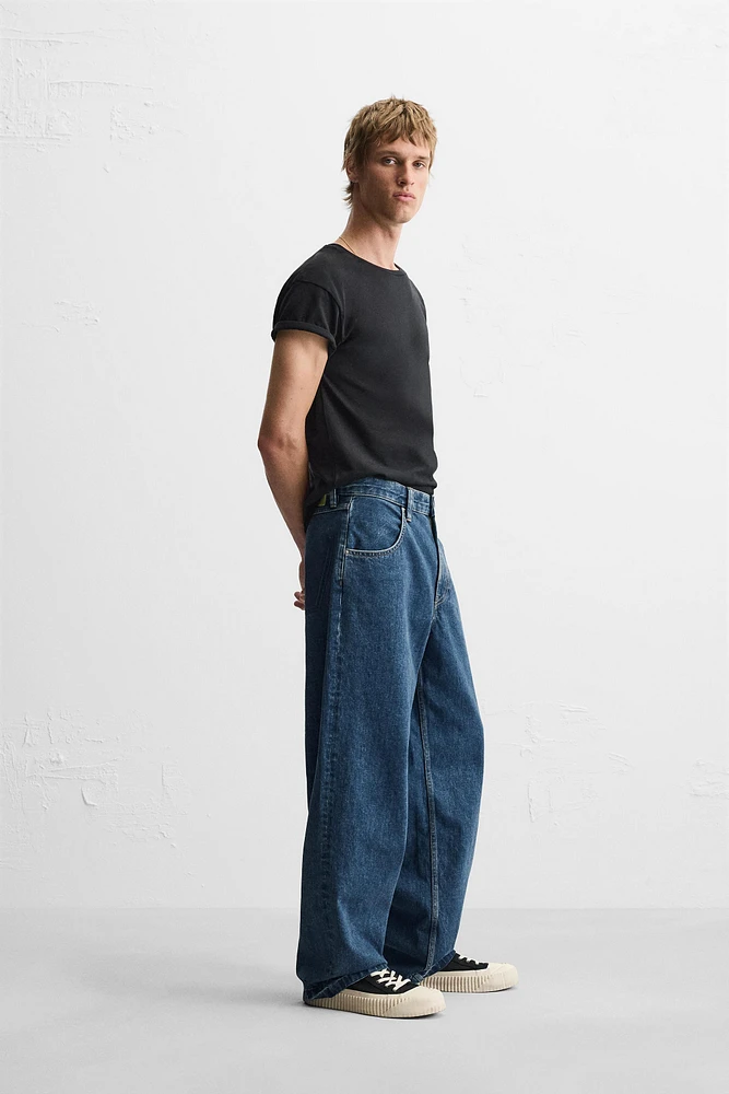 BAGGY DRAWSTRING JEANS