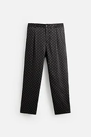 LIMITED EDITION GEOMETRIC PRINT PANTS