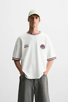 T-SHIRT STRUCTURE FOOT RÉTRO