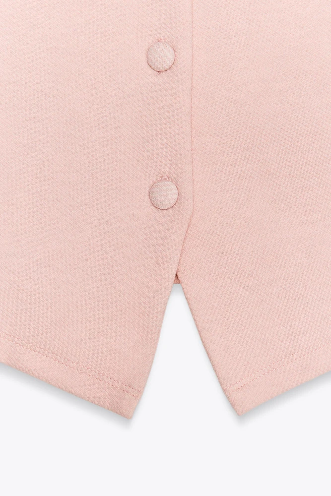 TOP GILET BOUTONS