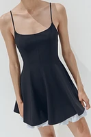 TRIM SHORT DRESS