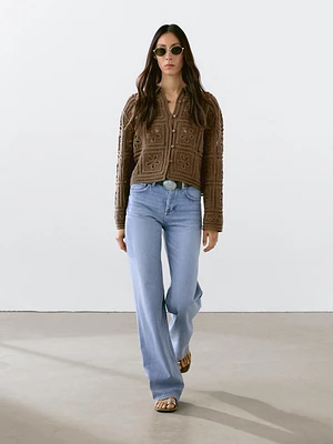 Veste en crochet