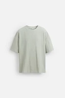 RELAXED FIT STRUCTURED T-SHIRT