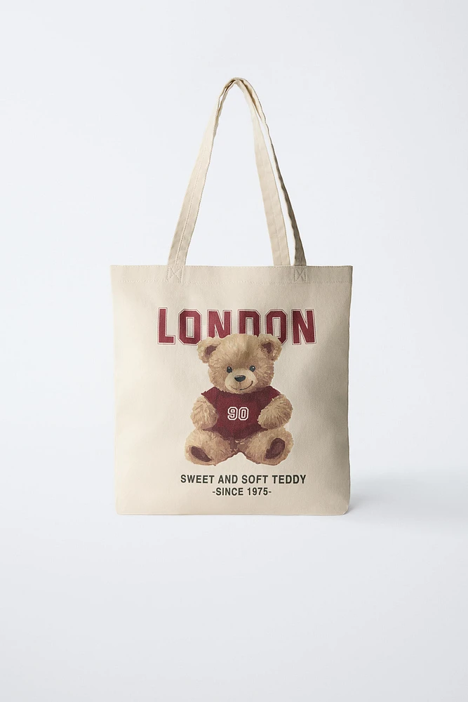 SAC SHOPPER TEDDY