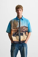 PHOTOGRAPHIC PRINT SHIRT