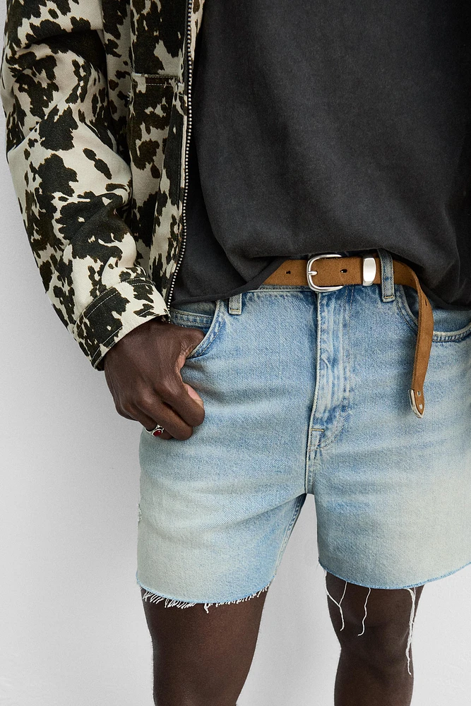 MINI SHORT EN DENIM