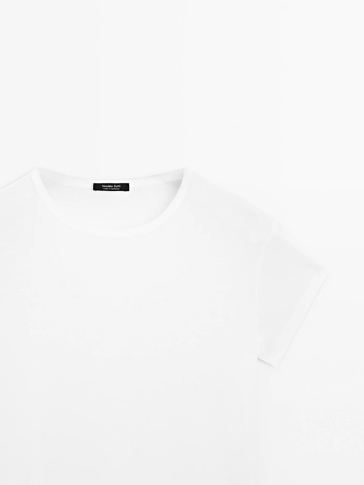 T-shirt à manches courtes 100 % coton