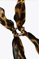BANDANA ANNEAU IMPRIMÉ ANIMAL