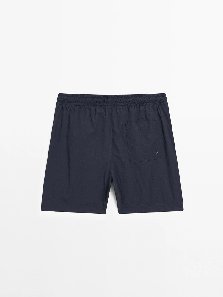 Short de bain uni