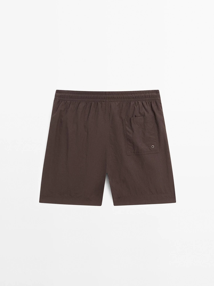 Short de bain uni