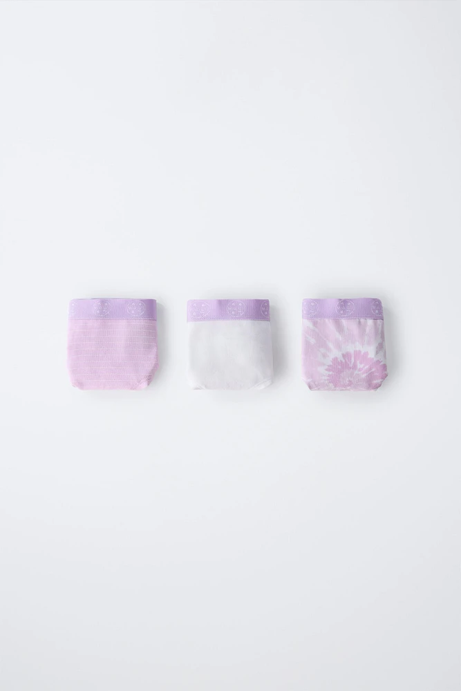 6-14 ANS/ LOT DE TROIS CULOTTES MAUI & SONS ®
