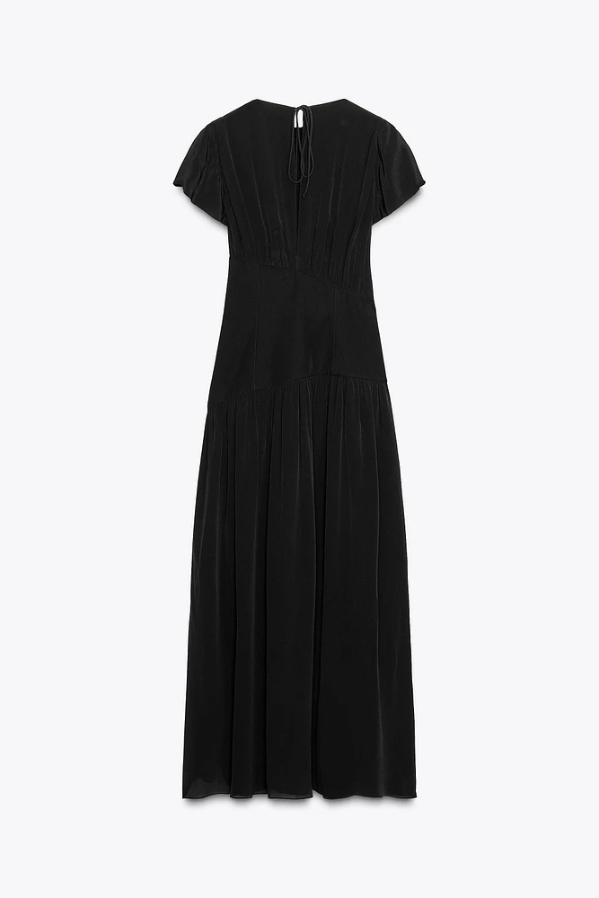 ROBE CEINTURÉE BIMATIÈRE ZW COLLECTION