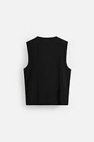 TEXTURED TANK TOP