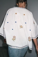 ZW COLLECTION EMBROIDERED BLOUSE