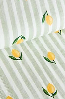 LOT SERVIETTES DE TABLE PAPIER CITRONS (LOT DE 20)