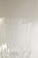 VERRE TAILLÉ CRISTALLIN