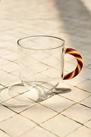 TASSE BOROSILICATE ANSE SPIRALE