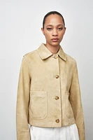 ZW COLLECTION LIMITED EDITION 100% SUEDE JACKET