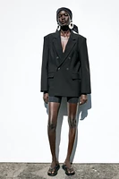VESTE OVERSIZE À ÉPAULETTES