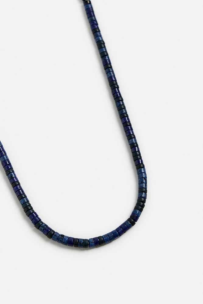STONE BEAD NECKLACE