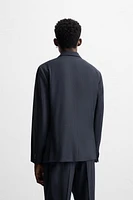 PINSTRIPE SUIT BLAZER