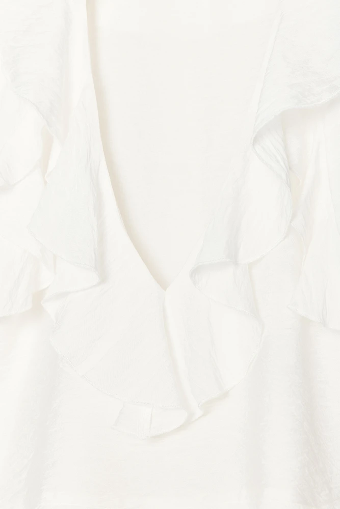BLOUSE VOLANTS