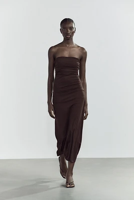 ROBE LONGUE EN POLYAMIDE