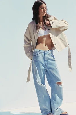TRENCH COURT CEINTURE