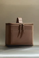 MEDIUM LEATHER COSMETIC BAG
