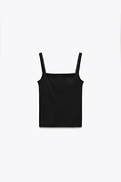 SQUARE NECK SHIRT