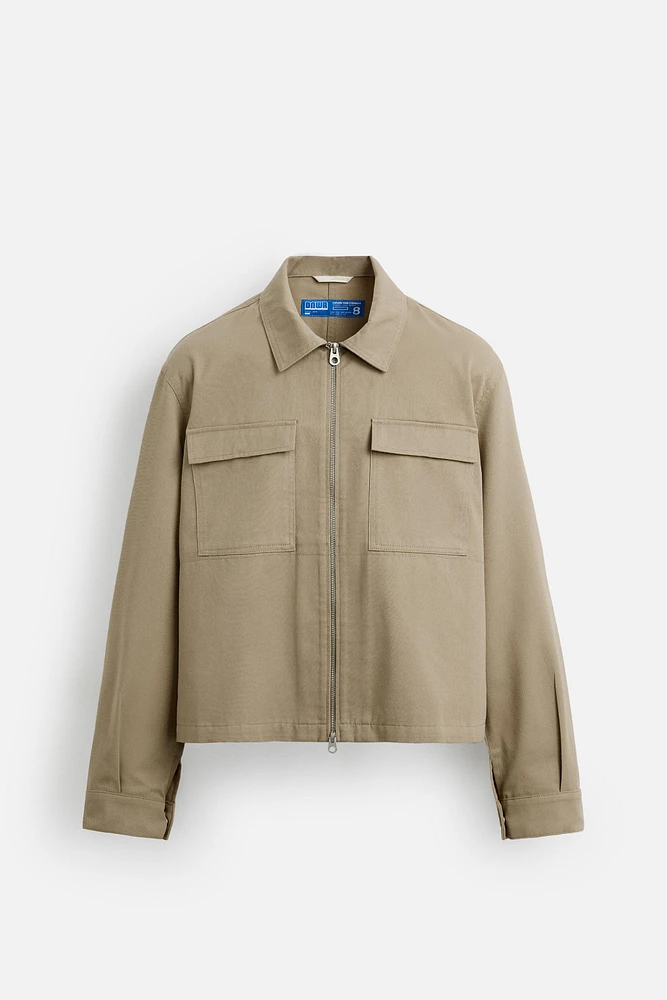 SURCHEMISE REGULAR FIT ZIP