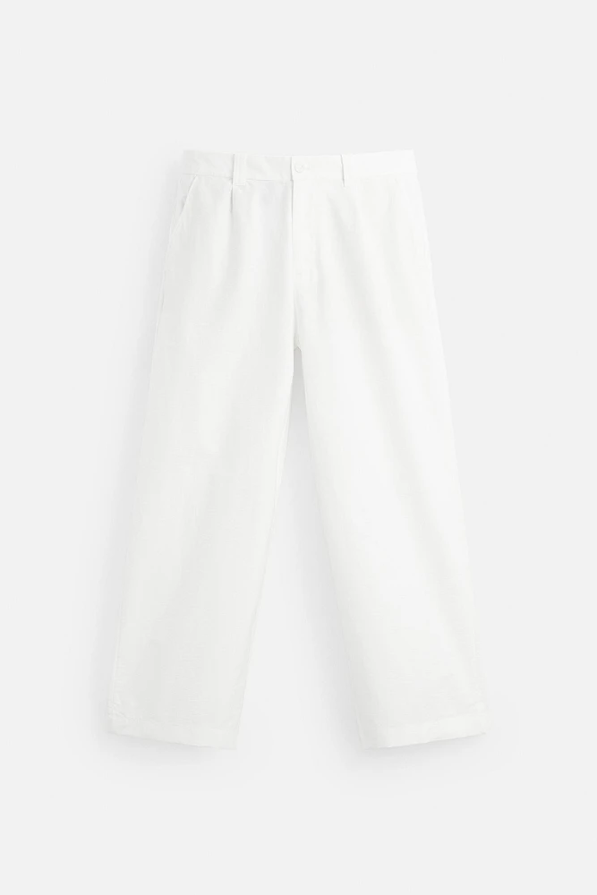 PANTALON RELAXED FIT PLIS