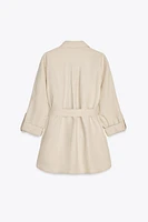 CHEMISE SAFARI EN LIN