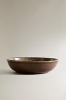 SOUP PLATE WITH RAISED DESIGN