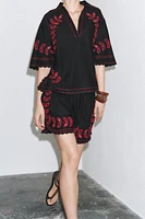 ZW COLLECTION EMBROIDERED SHORTS
