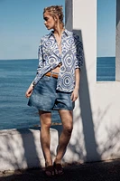 CHEMISE BRODERIES PERFORÉES