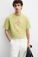 T-SHIRT TEXTE BRODÉ